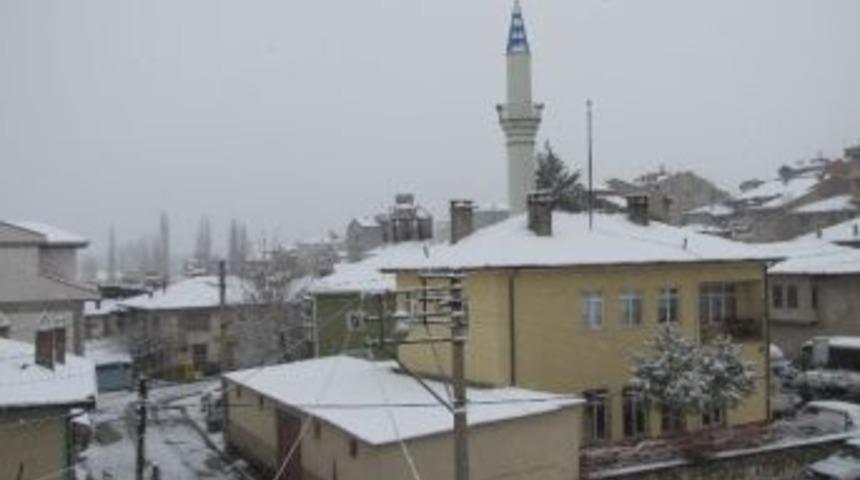 Hisarcık&rsquo;ta Kar Yağışı