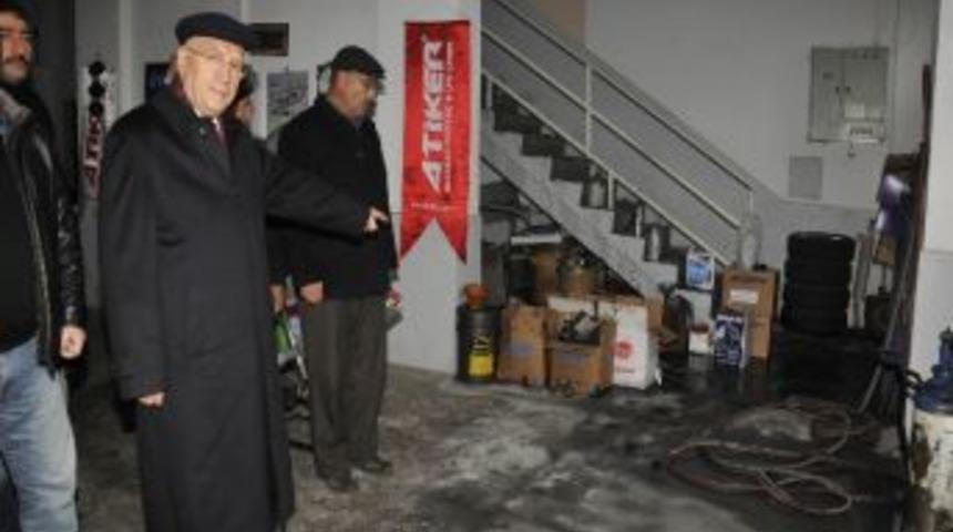 Başkan Yaşar Yangın Yerinde