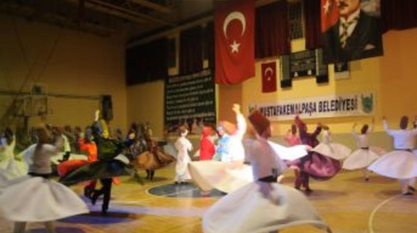 Mevlana, Şeb-i Arus T&ouml;reniyle Anıldı