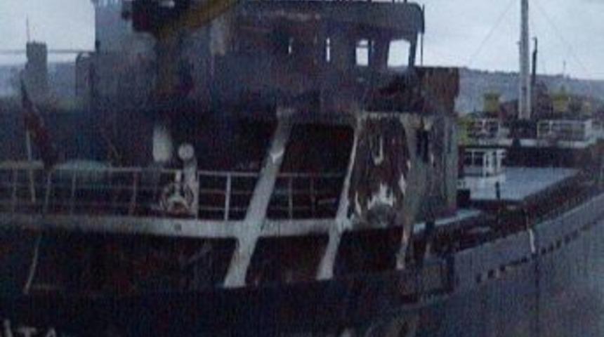 Kargo Gemisinde Soğutma &Ccedil;alışmaları Tamamlandı