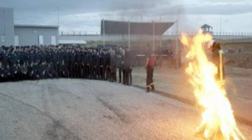 Kırşehir Pmyo&rsquo;da Yangın Tatbikatı