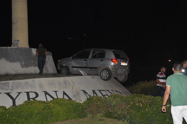 İzmir'de ilginç kaza