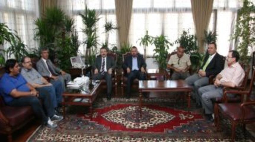 Aksaray M&uuml;siad&rsquo;dan Vali Altınok&rsquo;a Ziyaret
