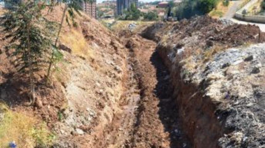 Kırıkkale-Kayseri Karayolu Dere Islahı &Ccedil;alışması Başladı