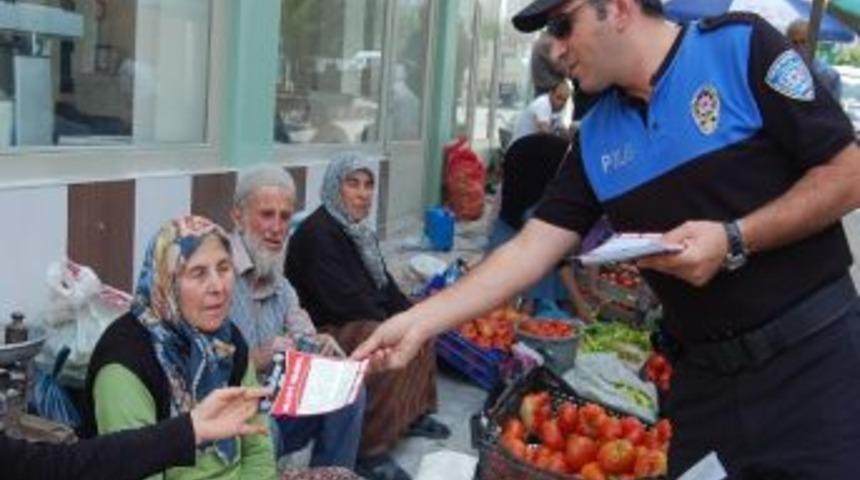 Polis Kapı Kapı Dolaşıp Vatandaşları Uyarıyor