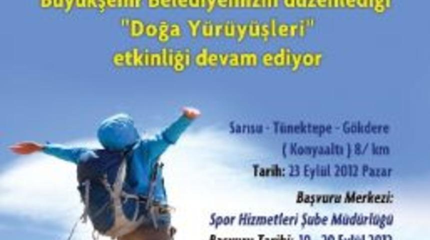B&uuml;y&uuml;kşehir&rsquo;den Doğa Y&uuml;r&uuml;y&uuml;ş&uuml;
