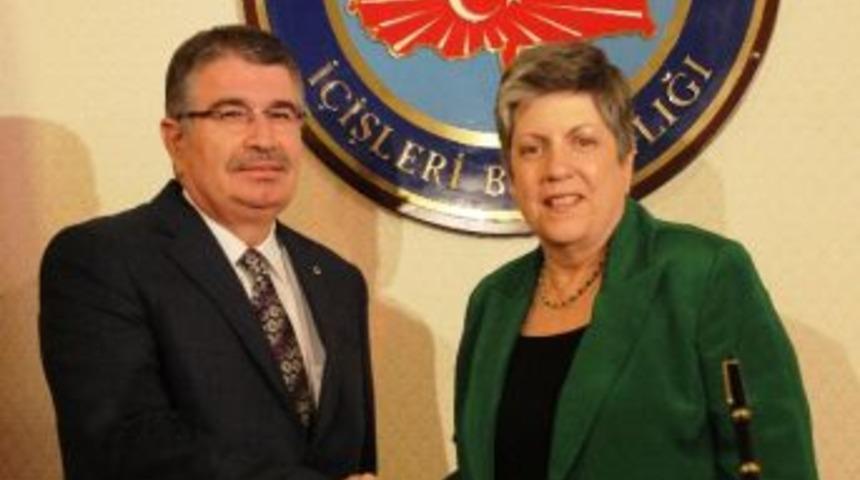 İ&ccedil;işleri Bakanı Şahin, Abd&rsquo;li Bakan İle G&ouml;r&uuml;şt&uuml;