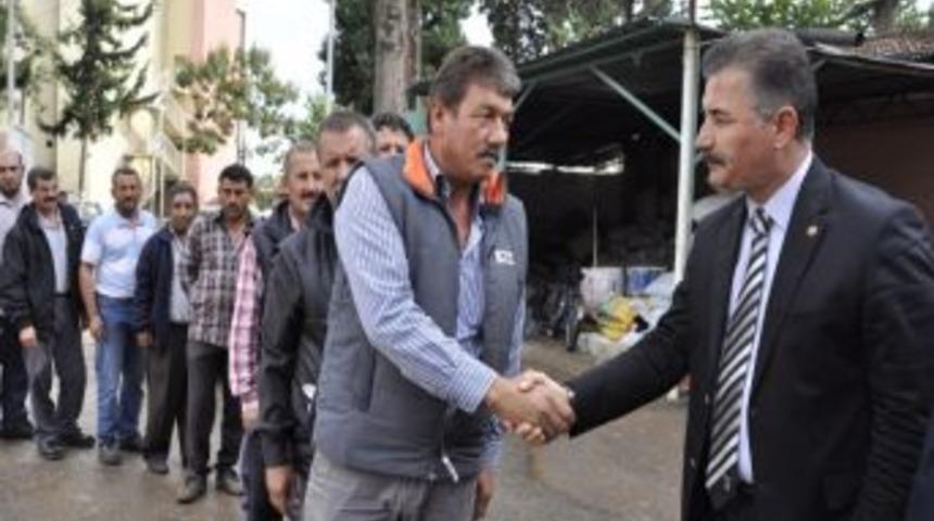 Toroslar Belediyesi&rsquo;nde Bayramlaşma