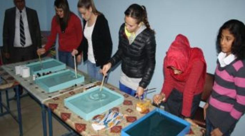 Harran'da İlk Kez 'ebru Kursu' A&ccedil;ıldı