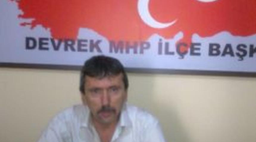 Mhp Devrek İ&ccedil;e Muhasibi Alşan&rsquo;dan B&uuml;lent Arın&ccedil;&rsquo; A Tepki