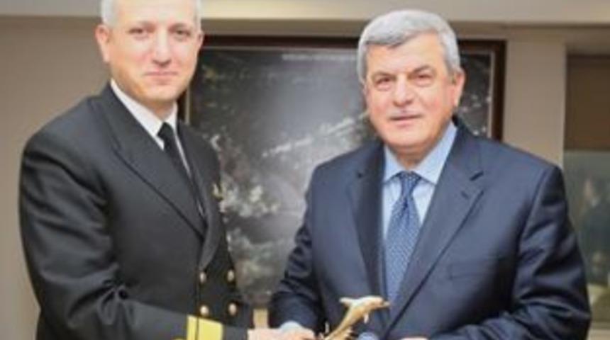 Komutan Elgin&rsquo;den Başkan&rsquo;a ziyaret