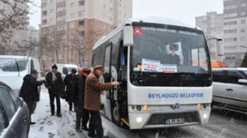 Beylikd&uuml;z&uuml;&rsquo;nde &Uuml;cretsiz Otob&uuml;s Servis Hizmeti