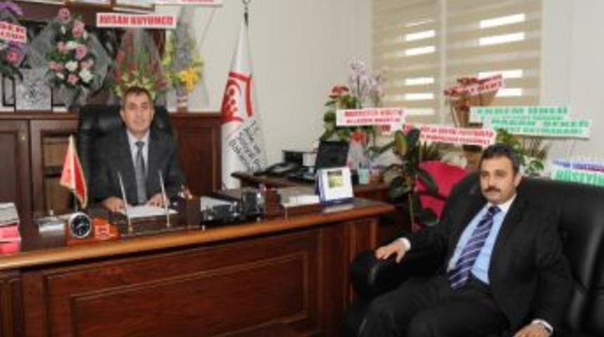 Başkan K&uuml;lc&uuml;&rsquo;den Kavuncu Ve Din&ccedil;er&rsquo;e Ziyaret
