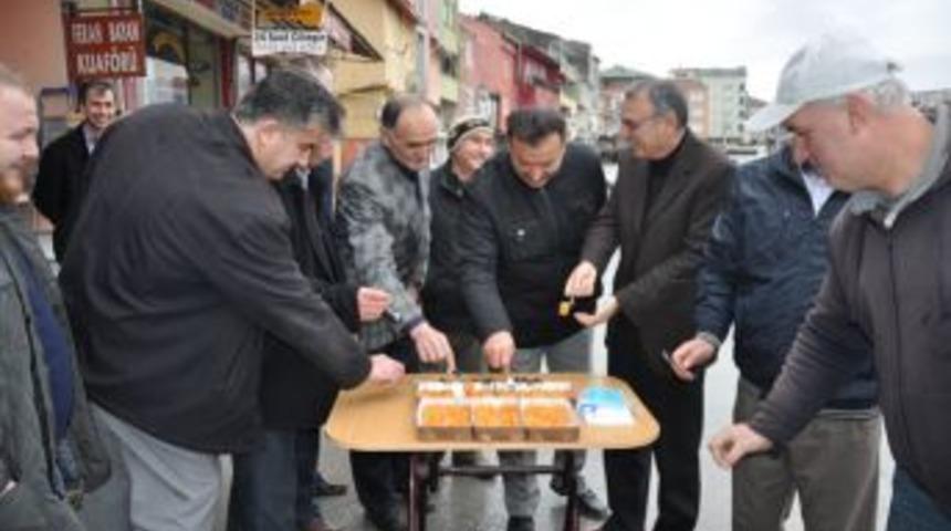 Esnaftan başkana teşekk&uuml;r