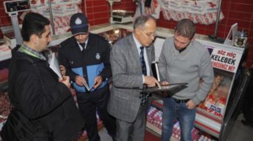 Bursa&rsquo;da Kasaplar Denetlendi