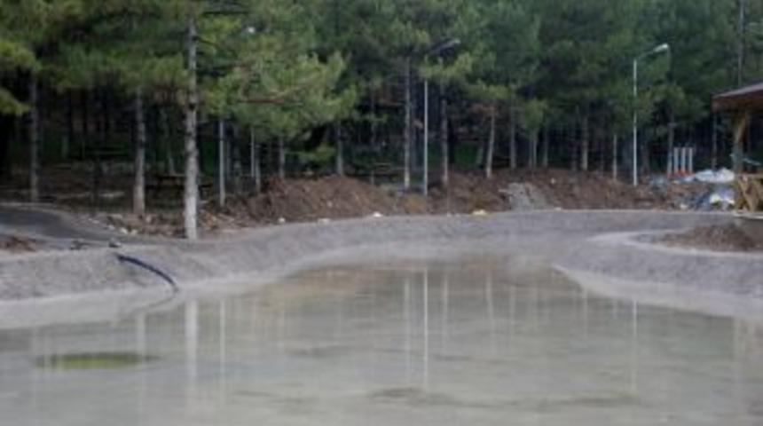 Yaşam Parkı'ndaki G&ouml;let İnşası Tamamlanıyor