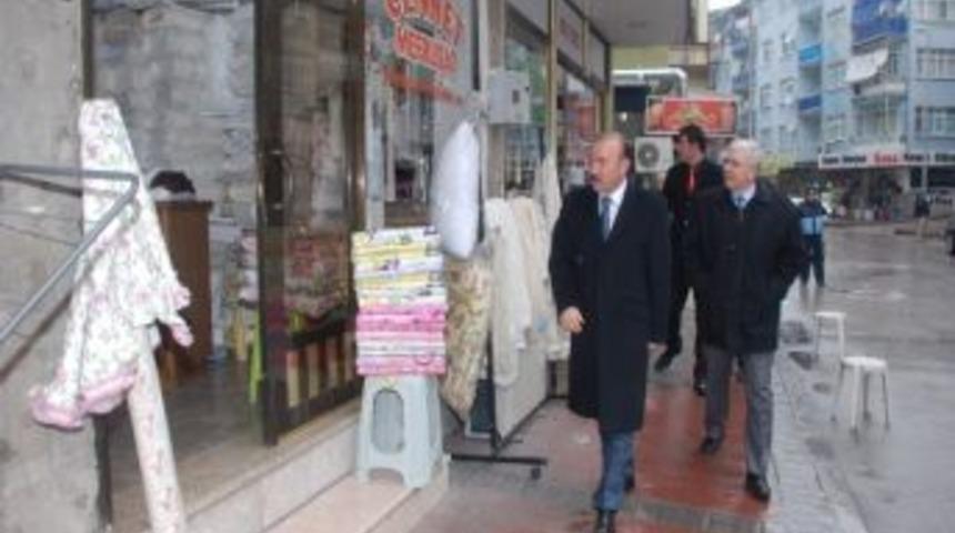 Başkan Doğan Esnafı Ziyaret Etti