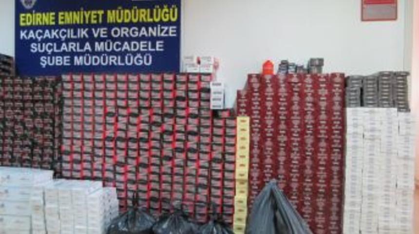 Ka&ccedil;ak Sigaralar Piyasaya S&uuml;r&uuml;lemeden Ele Ge&ccedil;irildi