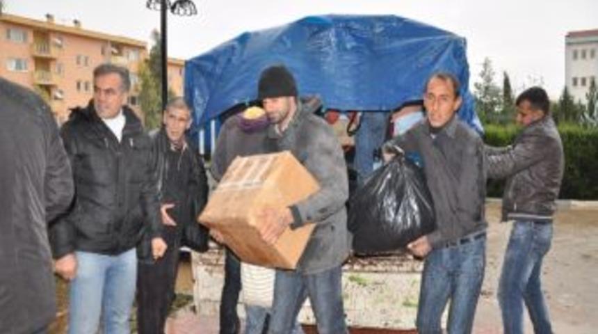 Diyarbakır'dan Suriyeli M&uuml;ltecilere Yardım Eli