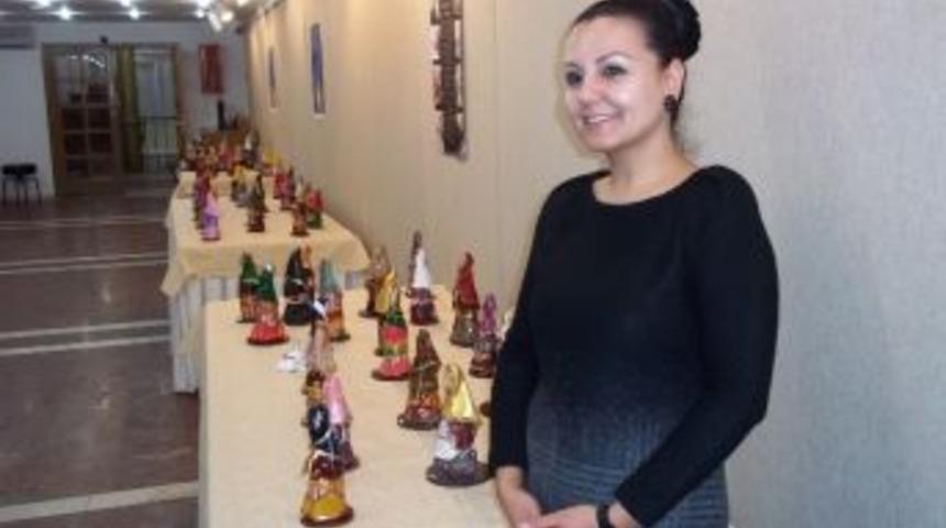 Kırıkkale&rsquo;de Atıktan Dekoratif Bebek Yapıldı