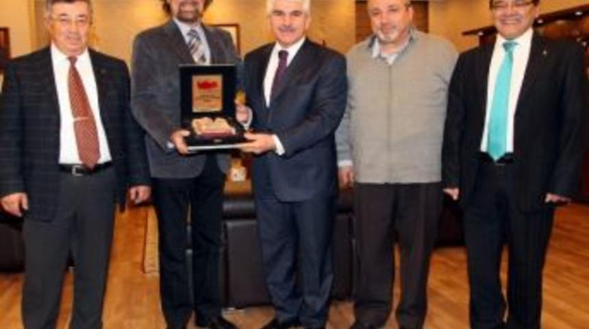 Eskişehirliler Derneği'nden Başkan Sakallı&rsquo;yı Ziyaret