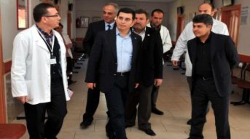 Başkan T&uuml;t&uuml;nc&uuml;&rsquo;den Doktorlara Ziyaret