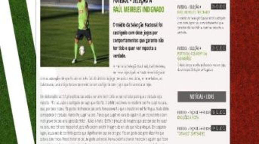 Raul Meireles Patladı