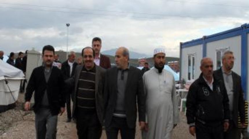 Din G&ouml;revlileri Suriyeli M&uuml;ltecileri Ziyaret Etti