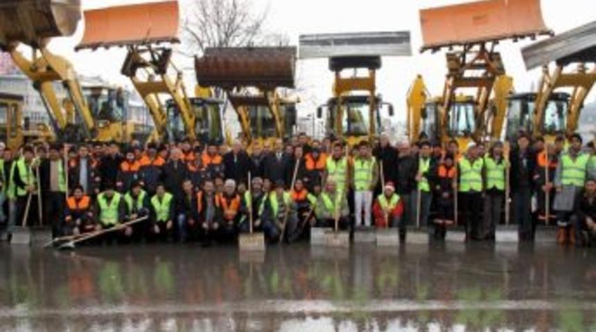 Sivas Belediyesi Kışa Hazır