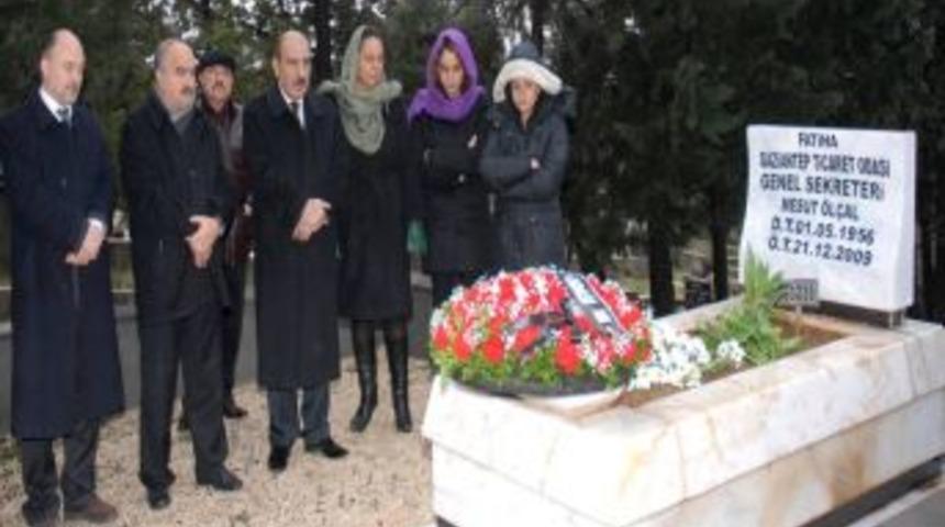 GTO Eski Genel Sekreteri &Ouml;l&ccedil;al Mezarı Başında Anıldı