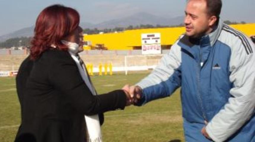 Başkan &Ccedil;er&ccedil;ioğlu Aydınspor 1923'e Moral Verdi