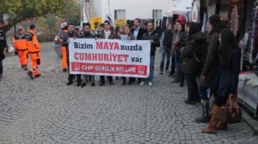 Chp Gen&ccedil;lik Kollarından "kıyamet" Y&uuml;r&uuml;y&uuml;ş&uuml;