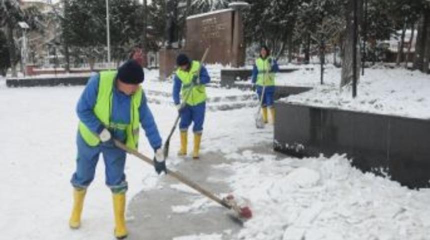 &Ccedil;orlu Belediyesi&rsquo;nden Karla M&uuml;cadele A&ccedil;ıklaması