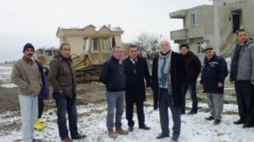 Marmara Ereğlisinde Yol Yapım &Ccedil;alışmaları