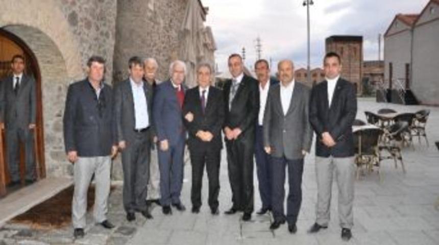 S&uuml;r-koop Genel Başkanı &Ouml;zkaya'dan İzmir'de Ziyaretler