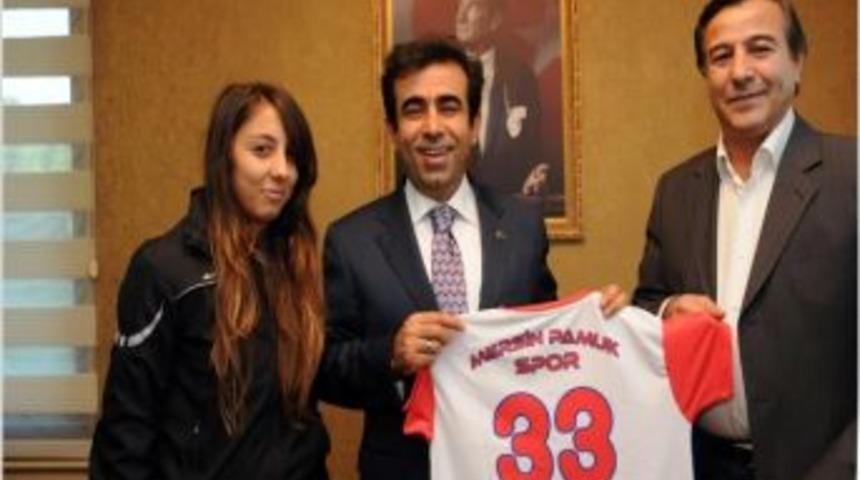 Pamukspor&rsquo;dan Vali G&uuml;zeloğlu&rsquo;na Ziyaret