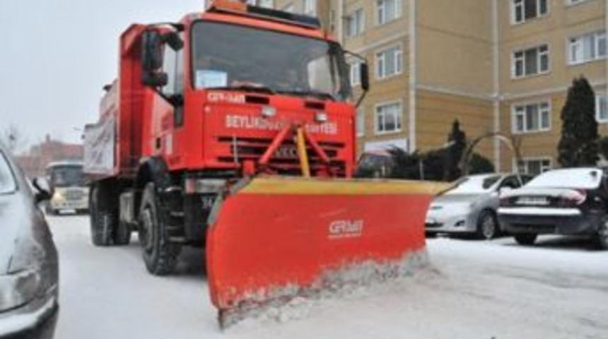 Uzun&rsquo;dan karla m&uuml;cadele &ccedil;alışmalarına takip