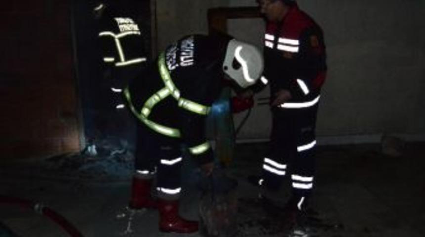 K&ouml;m&uuml;rl&uuml;kte &Ccedil;ıkan Yangın Korkuttu