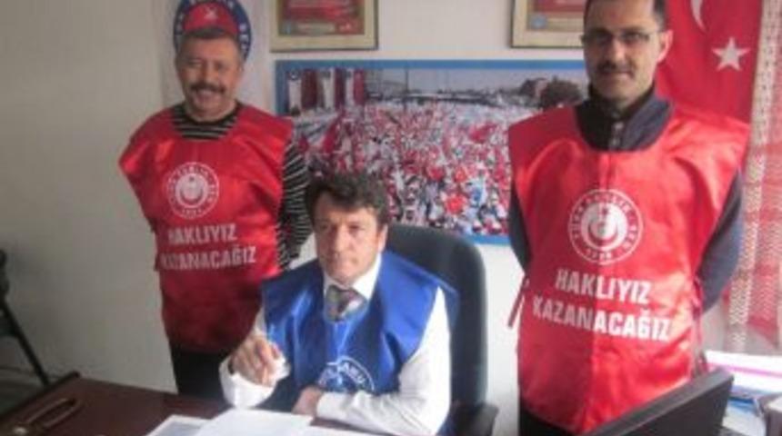 T&uuml;rk Sağlık Sen Şube Başkanı Turgay &Ccedil;etin: