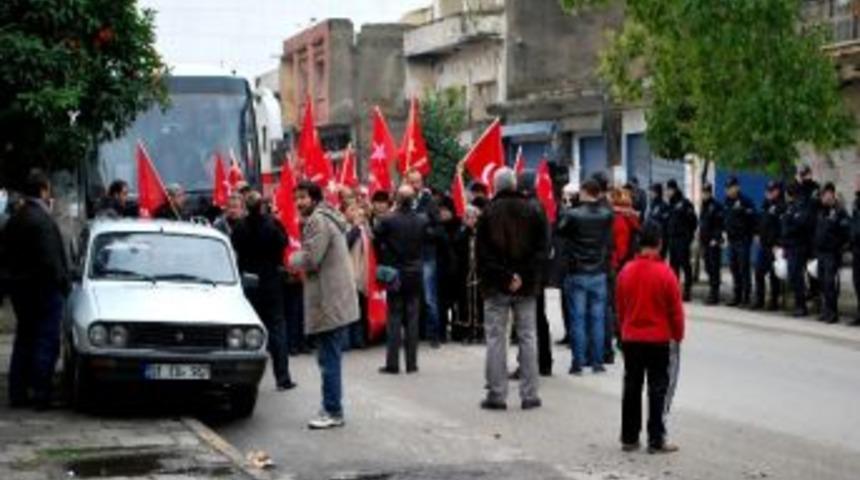&lsquo;patriot' Eylemine Otogarda Engelleme