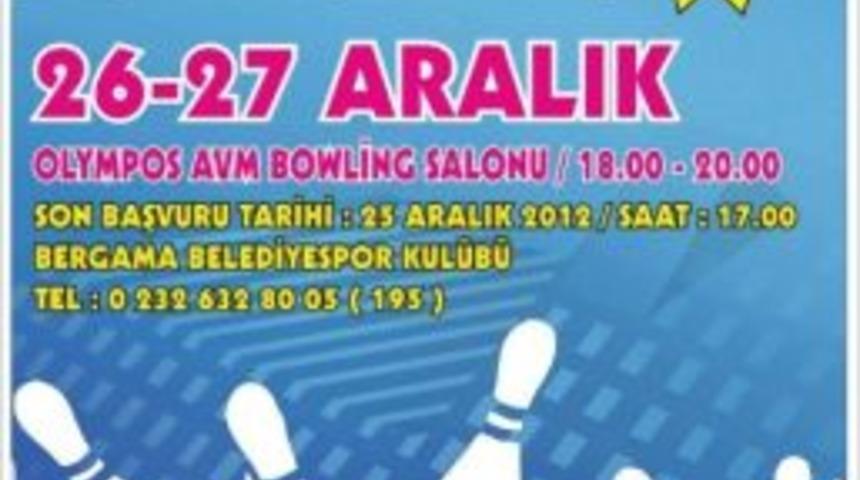 Bergama Belediyesi Bowling Turnuvası D&uuml;zenliyor