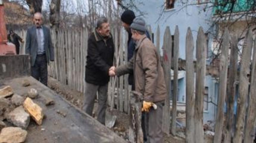 Başkan Baş, &Ccedil;alışmaları İnceledi