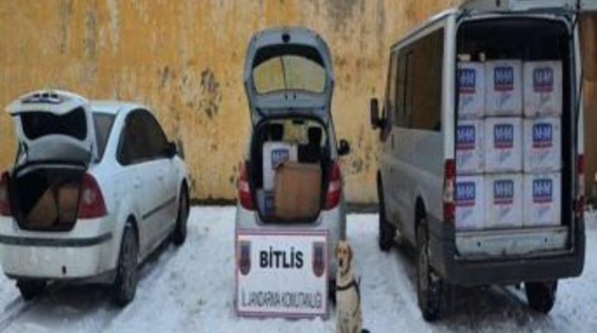 Bitlis&rsquo;te Sigara Ka&ccedil;ak&ccedil;ılığı Operasyonu: 8 G&ouml;zaltı