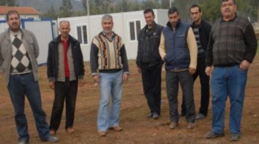 Fethiye'ye Deprem Konteynırı