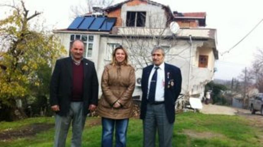 Sakaryalı Gazi G&uuml;neş Enerjisi İle Isıtma Sistemine Kavuştu