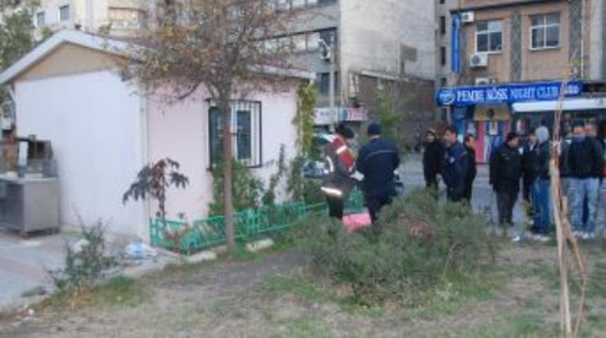 Yaşlı Adam Parkta &Ouml;ld&uuml;