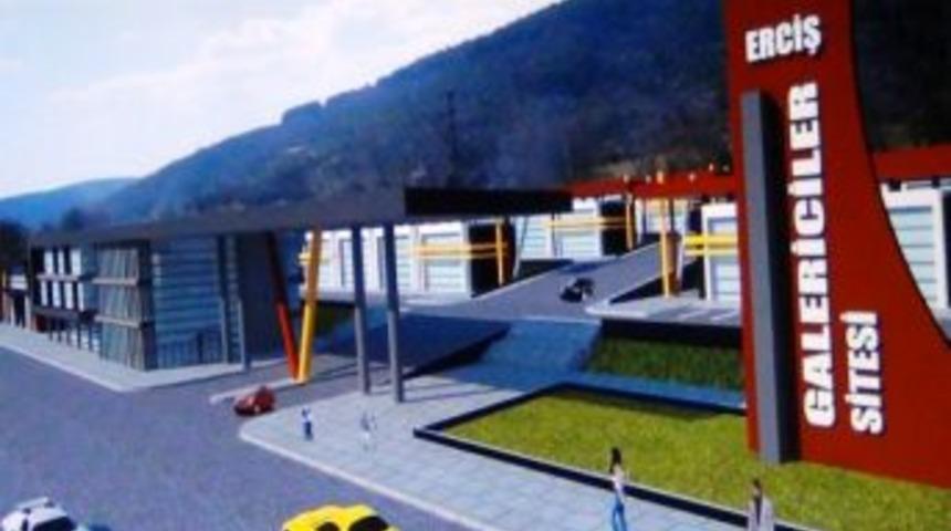 Erciş&rsquo;te Galericiler Sitesi Bilgilendirme Toplantısı