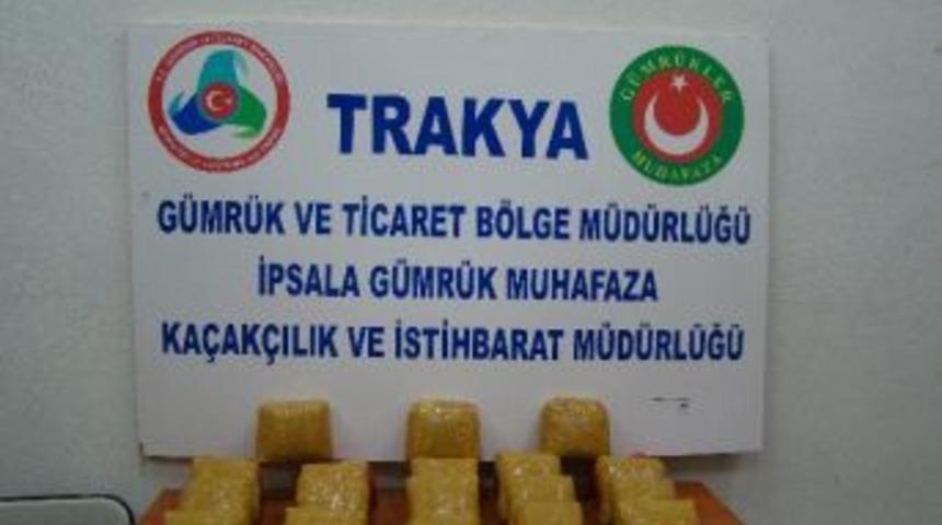 İpsala&rsquo;da 1.6 Milyon Tl&rsquo;lik Uyuşturucu Ele Ge&ccedil;irildi