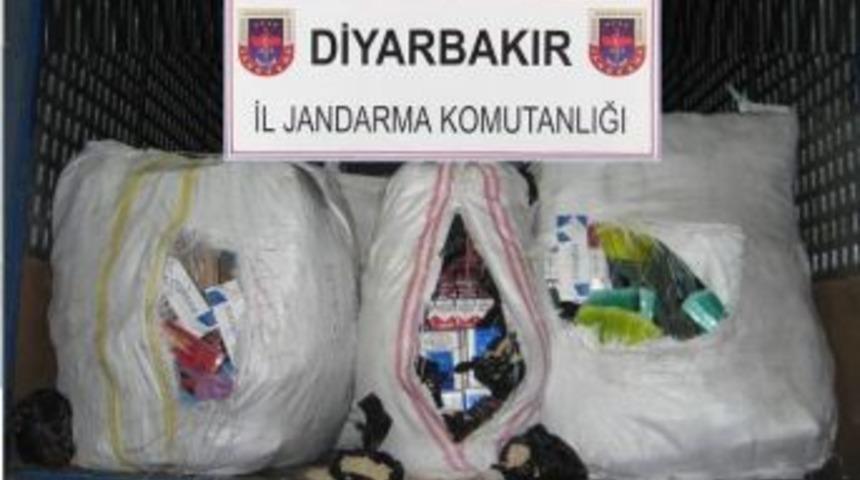 Kargo İle Ka&ccedil;ak Sigara Nakli Jandarmaya Takıldı