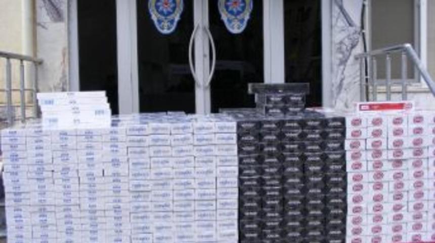 Viranşehir&rsquo;de 20 Bin Paket Ka&ccedil;ak Sigara Ele Ge&ccedil;irildi